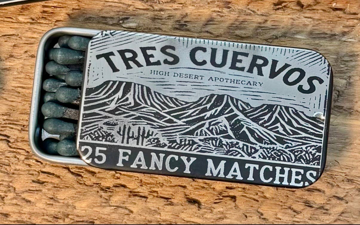 Fancy Matchbox w/25 Fancy Matches