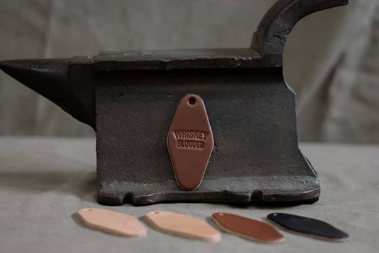 Leather Motel Key Tag | Whiskey Blooded