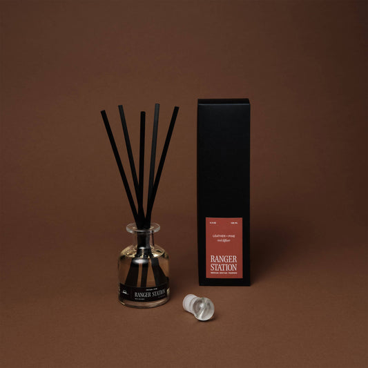 Ranger Station | LEATHER + PINE REED DIFFUSER