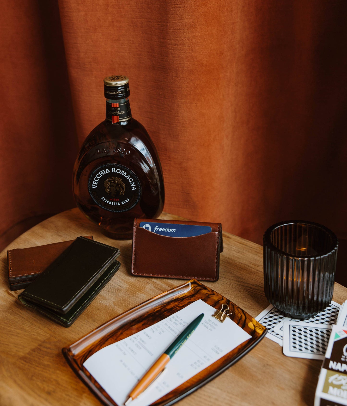 Handmade Leather Minimalistic Cardholder Wallet
