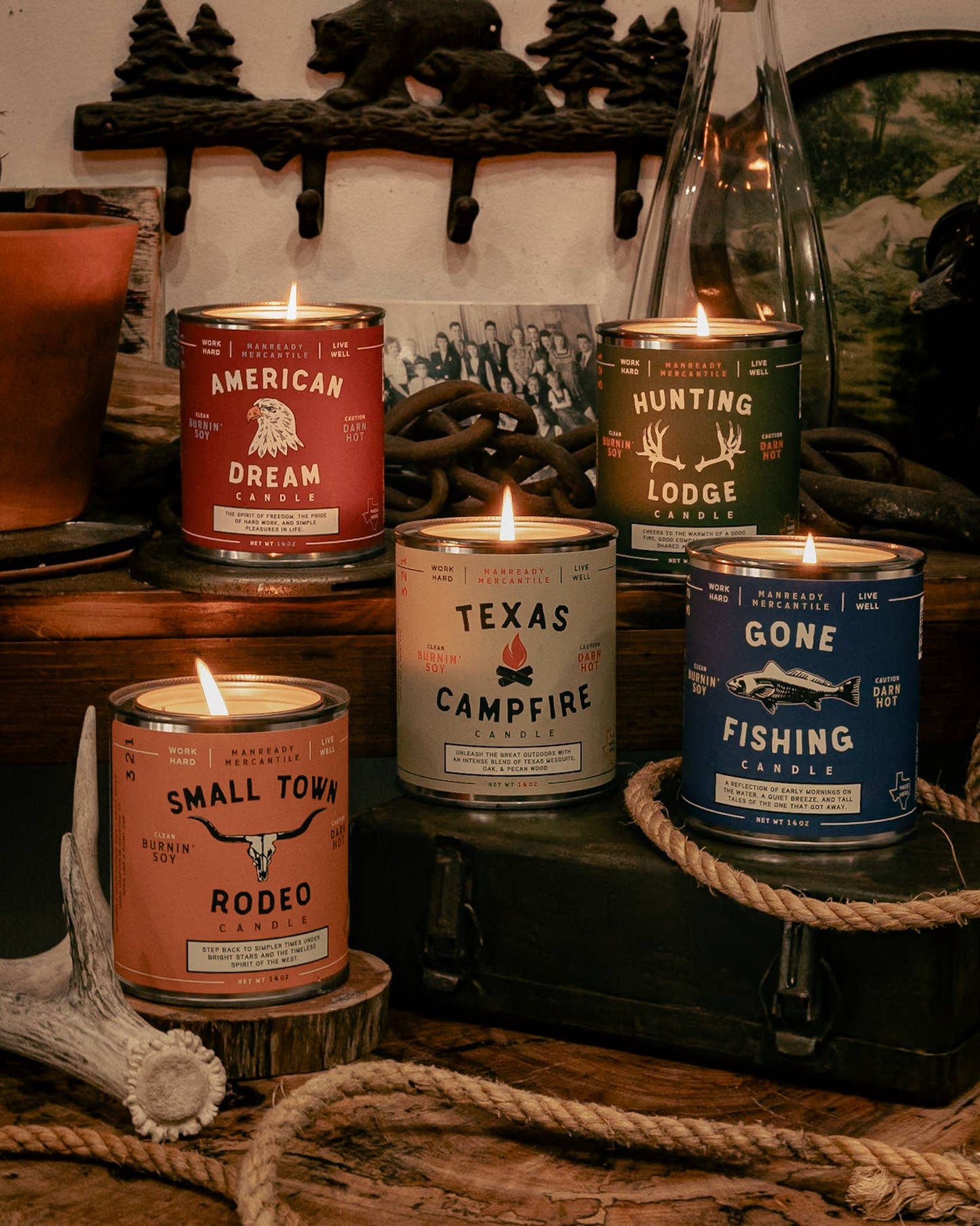 Candle | The Americana Series | Texas Campfire