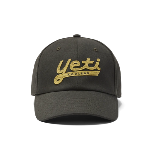 YETI Coolers Flat Brim Rope Hat Black