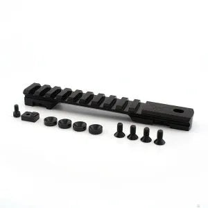 Weighted Machine - Black Long Action Rail