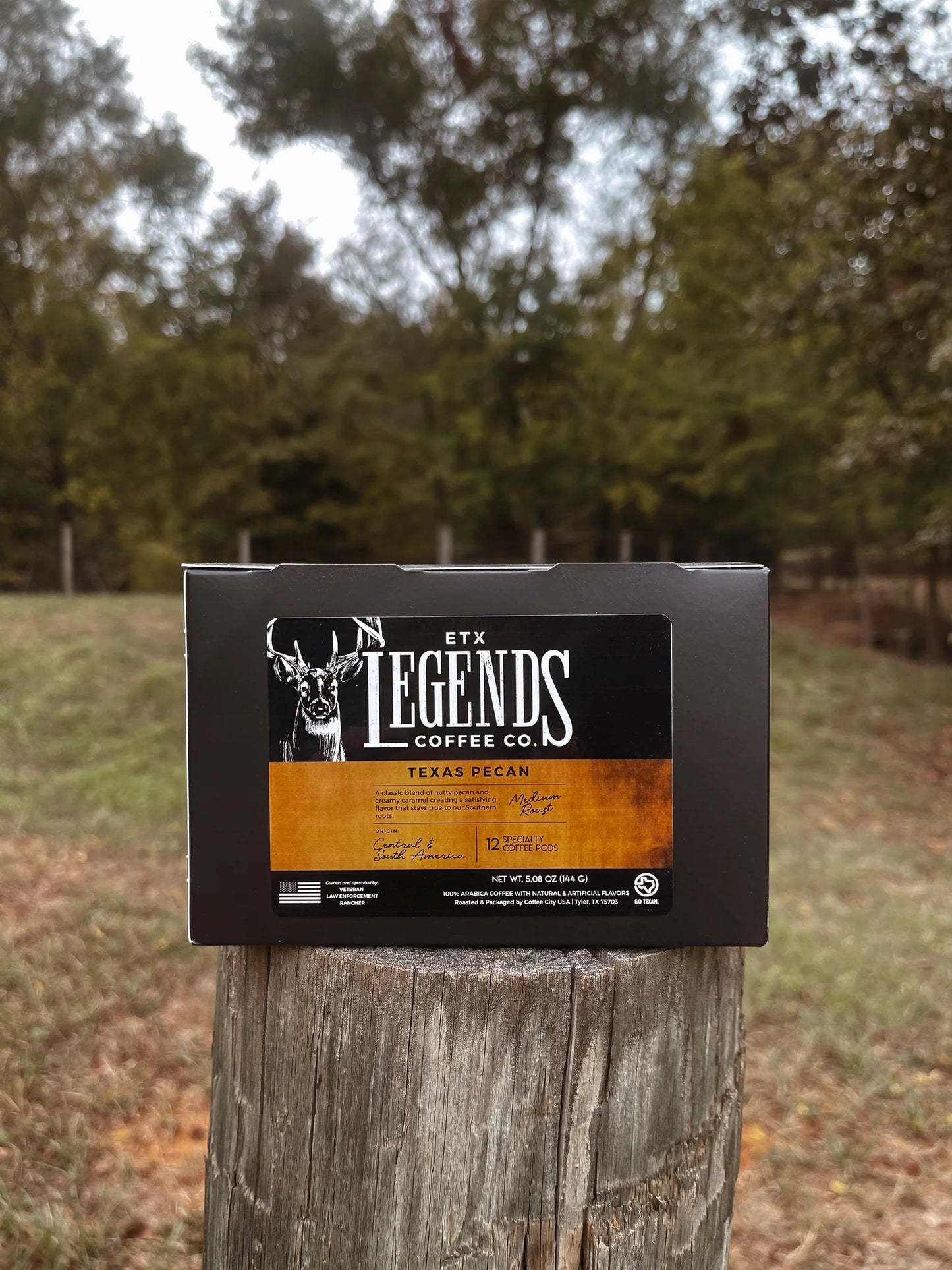 ETX Legends Coffee Co - TEXAS PECAN PODS