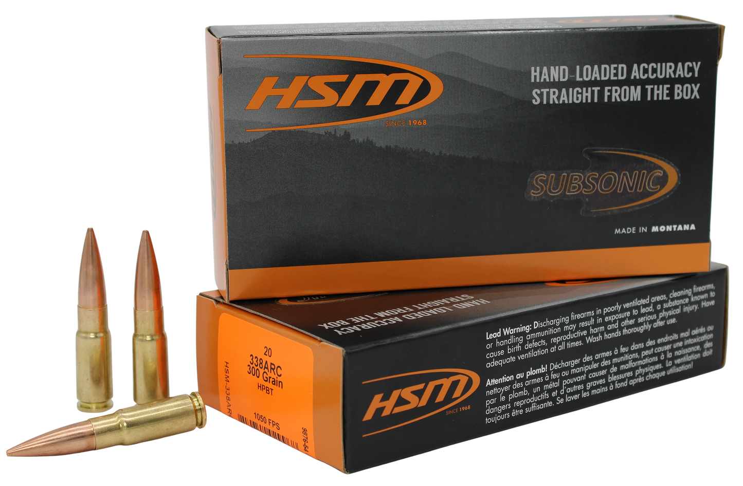 338ARC 300gr Hollow Point
