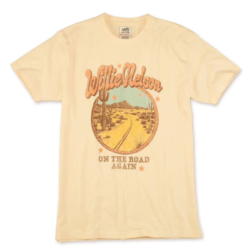 American Needle | Vintage fade Willie Nelson t-shirt