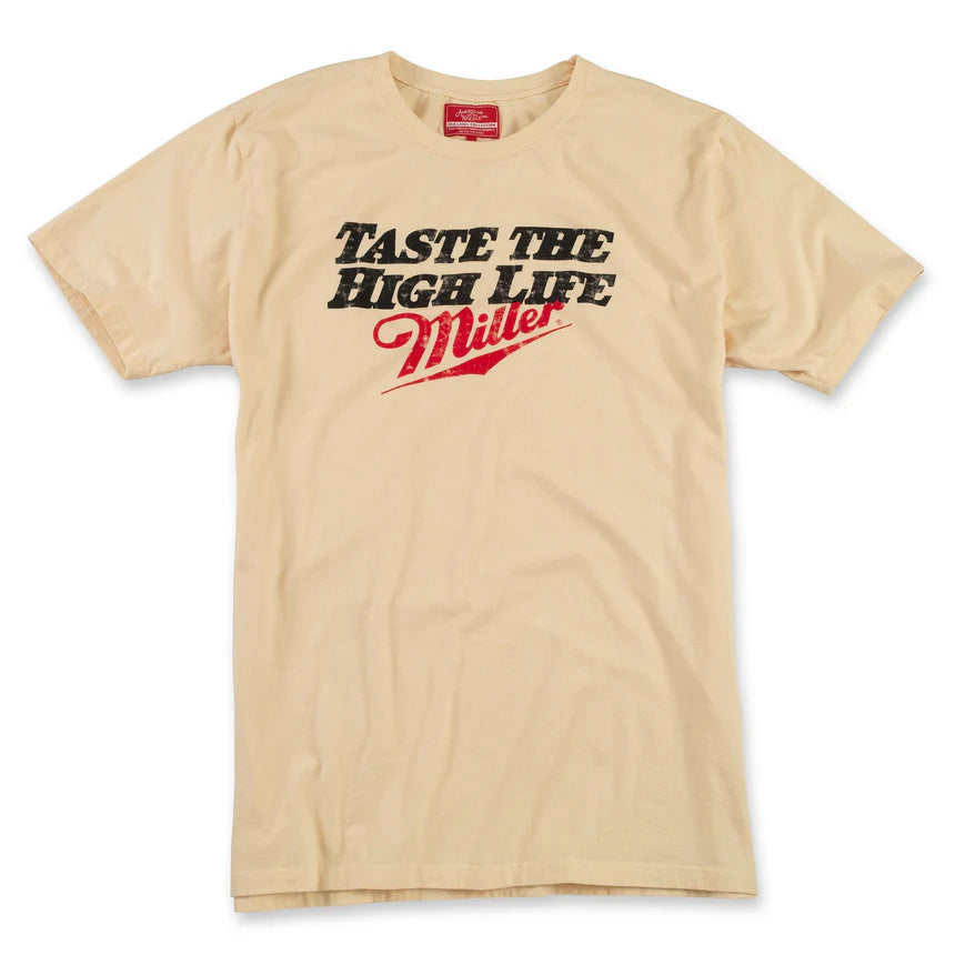 American Needle | Red label “Taste the high life” t-shirt