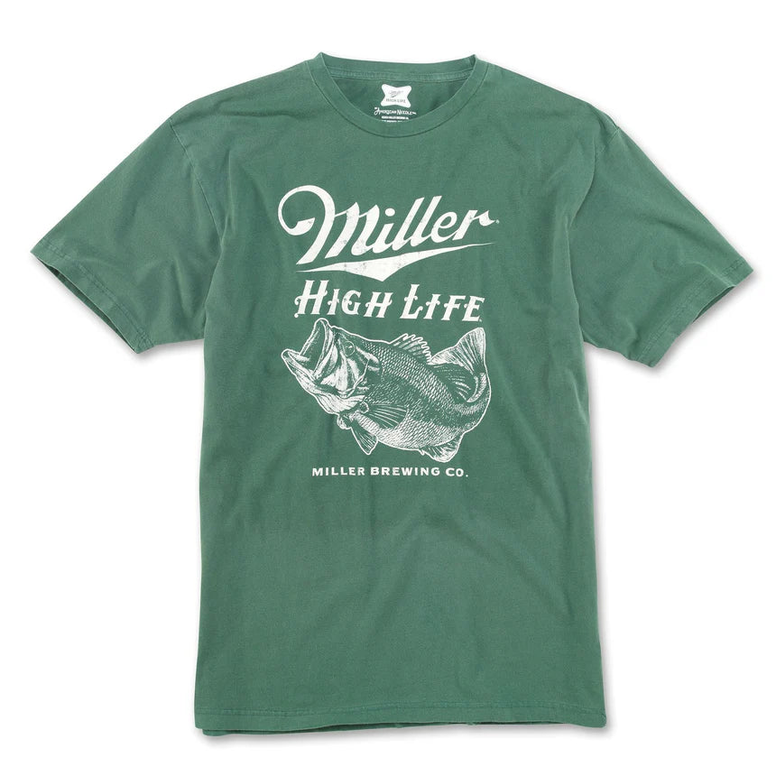American Needle | rl pigment Miller High Life fishing t-shirt