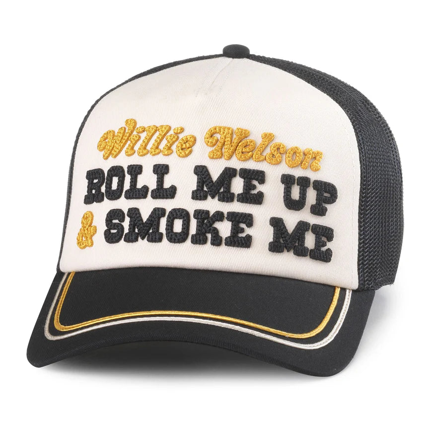 American Needle | Willie Nelson “roll me up” trucker hat