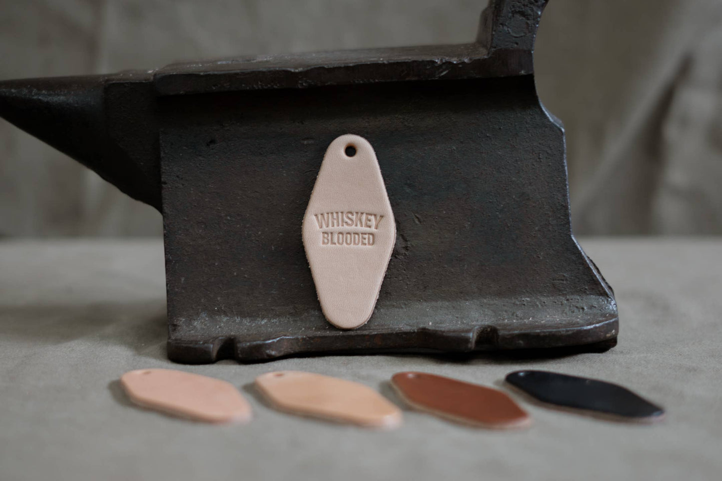 Leather Motel Key Tag | Whiskey Blooded