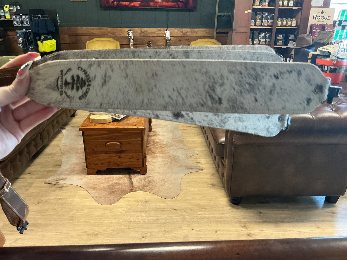 C&C Leather Guitar Strap