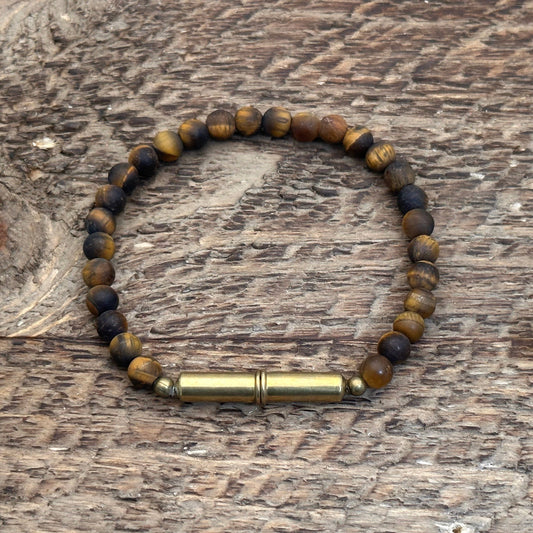 Flint Beaded Single Bracelet