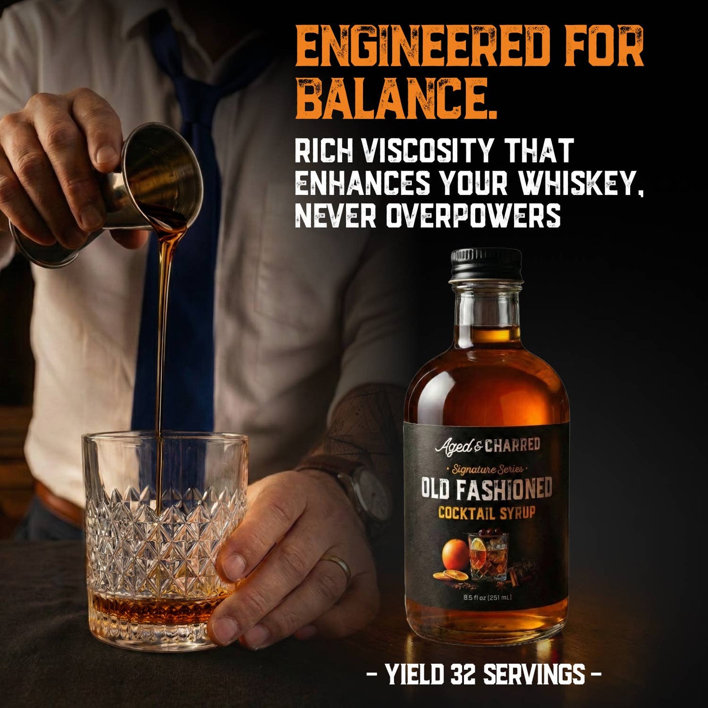 Signature Old Fashioned Cocktail Syrup