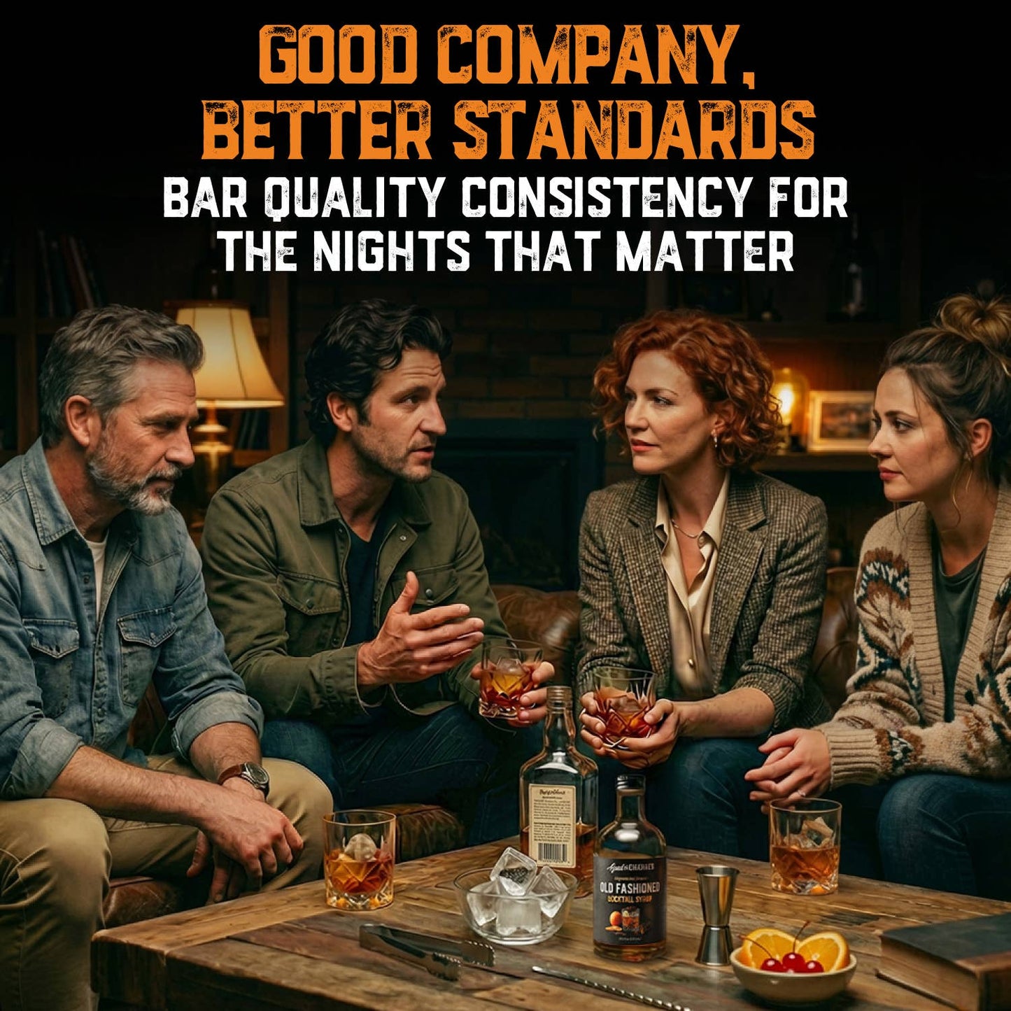 Signature Old Fashioned Cocktail Syrup
