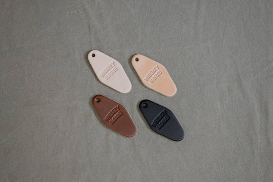 Leather Motel Key Tag | Whiskey Blooded