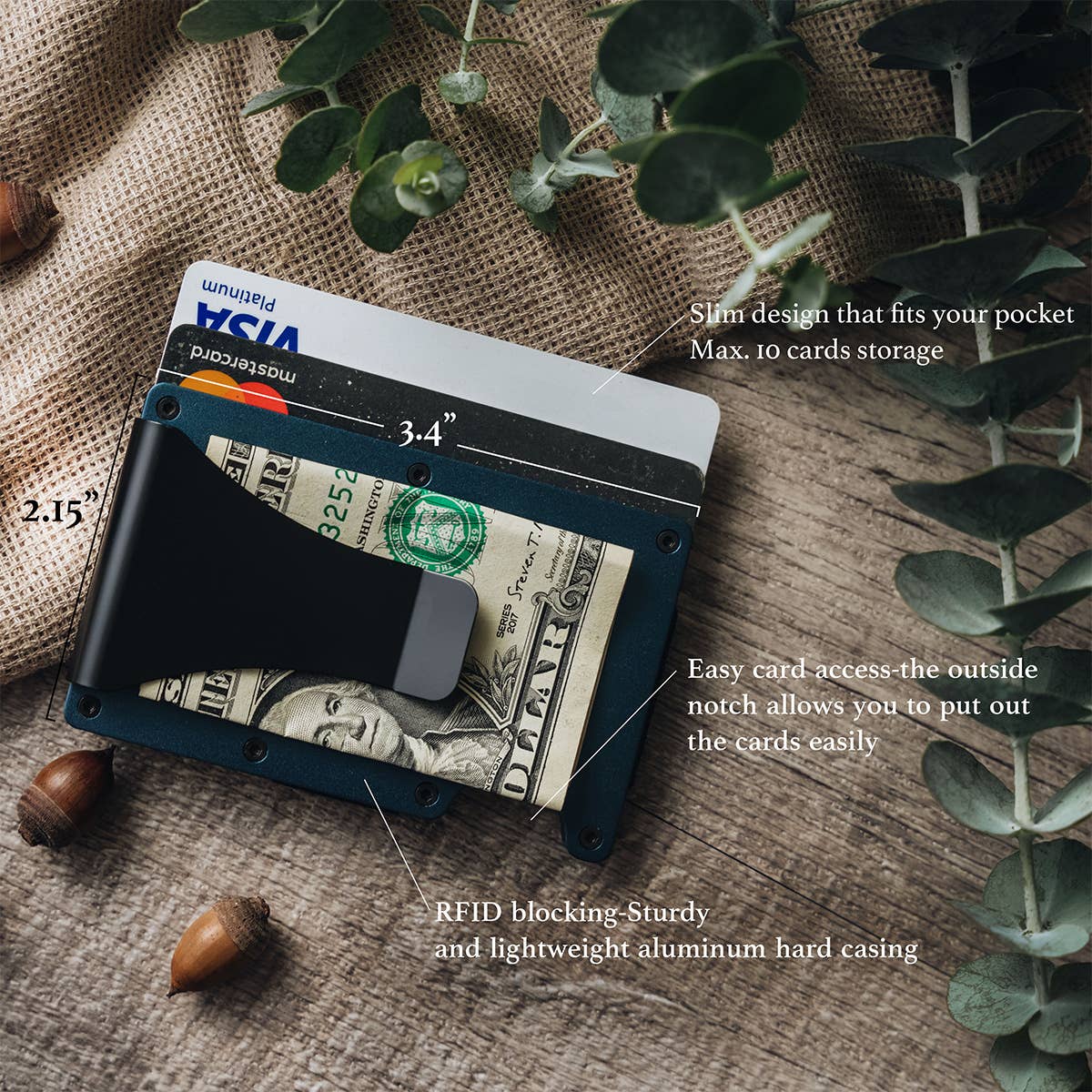 Metal Wallet - C&C Custom