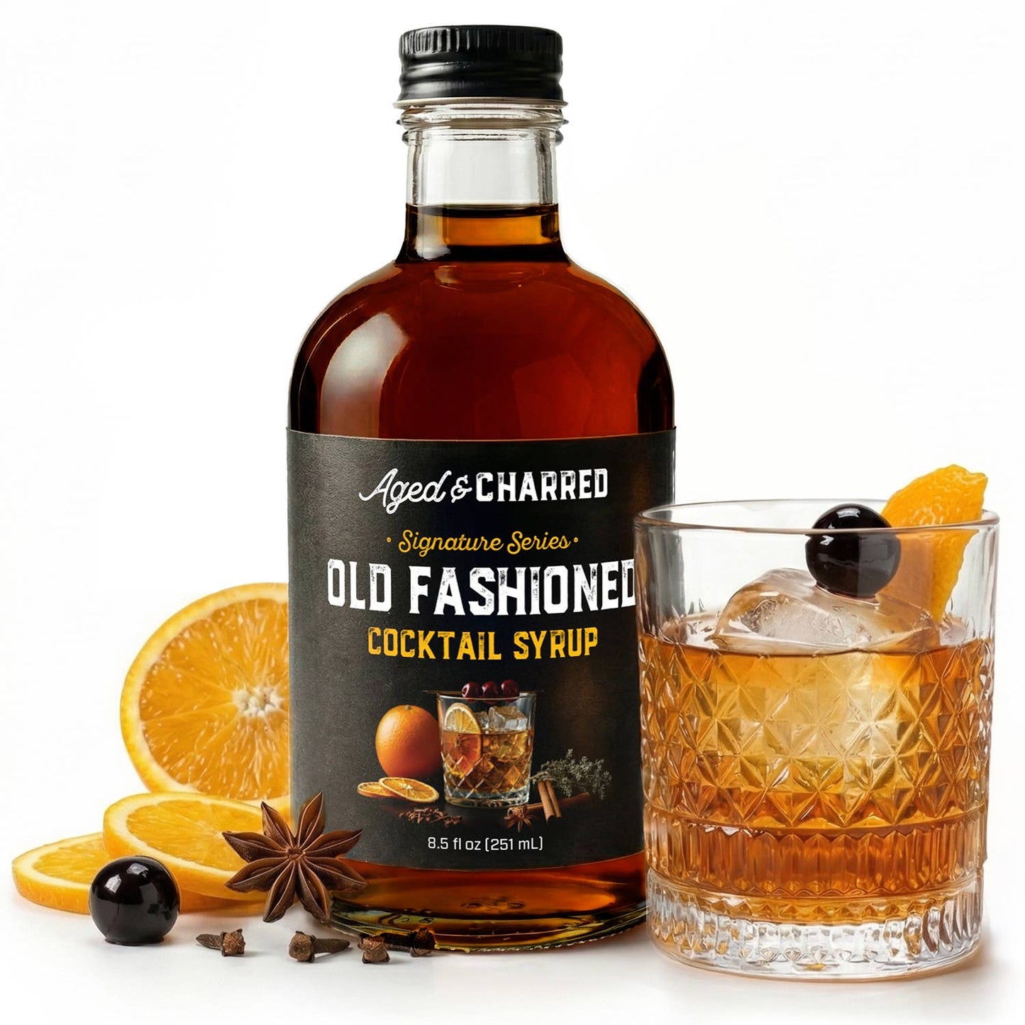 Signature Old Fashioned Cocktail Syrup