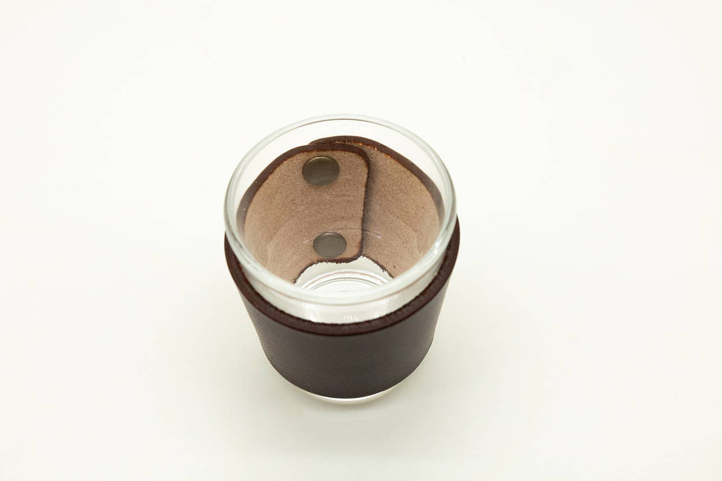 Leather Shot Glass - Flying Duck