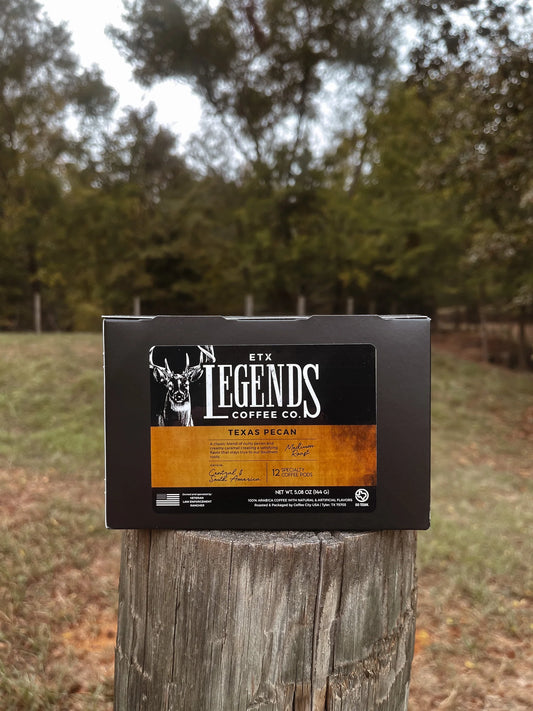 ETX Legends Coffee Co - TEXAS PECAN PODS