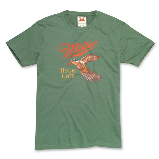 American Needle | Miller high life pheasant short sleeve shirt