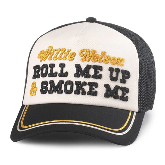 American Needle | Willie Nelson “roll me up” trucker hat