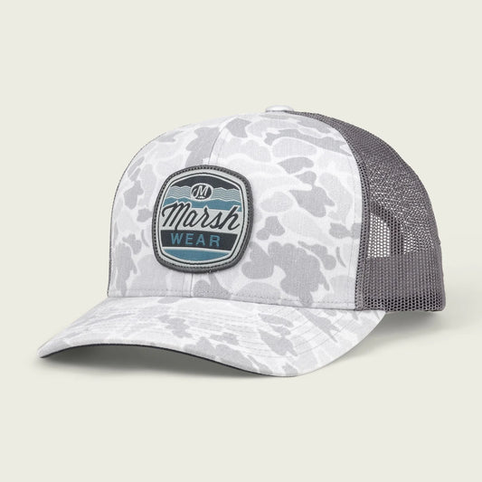 Marsh Wear | Badger Gray Camo Hat