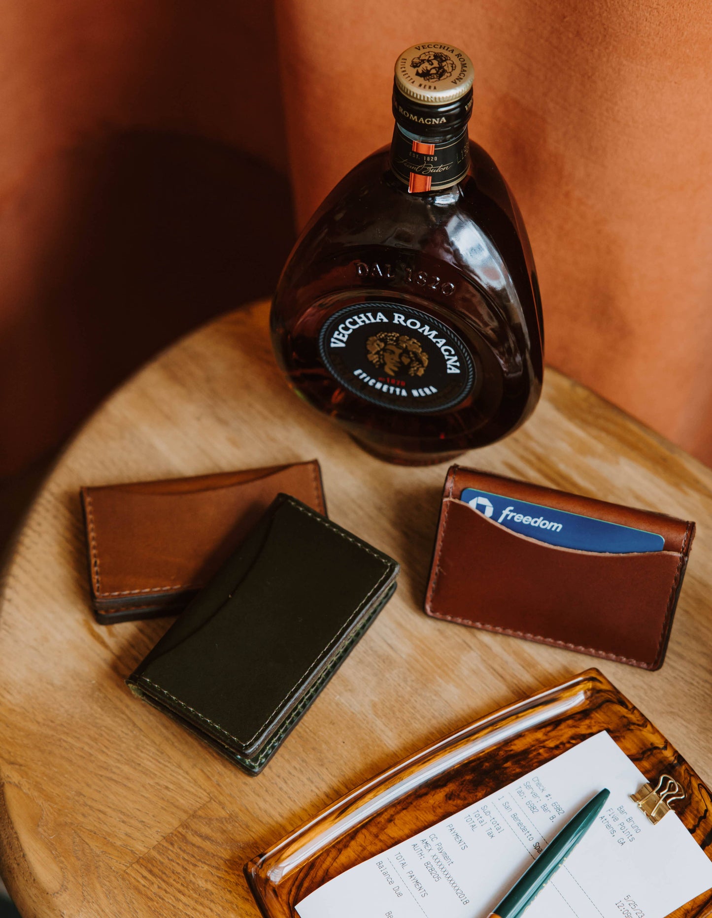 Handmade Leather Minimalistic Cardholder Wallet