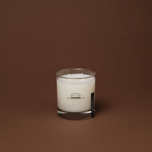 LEATHER + PINE CANDLE