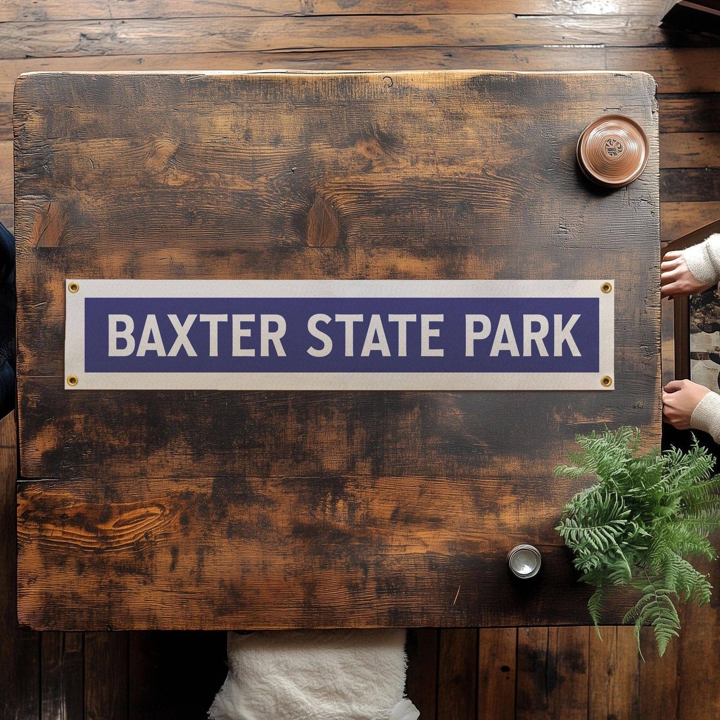 Live Your Creed Custom 8x40" Name Felt Banner