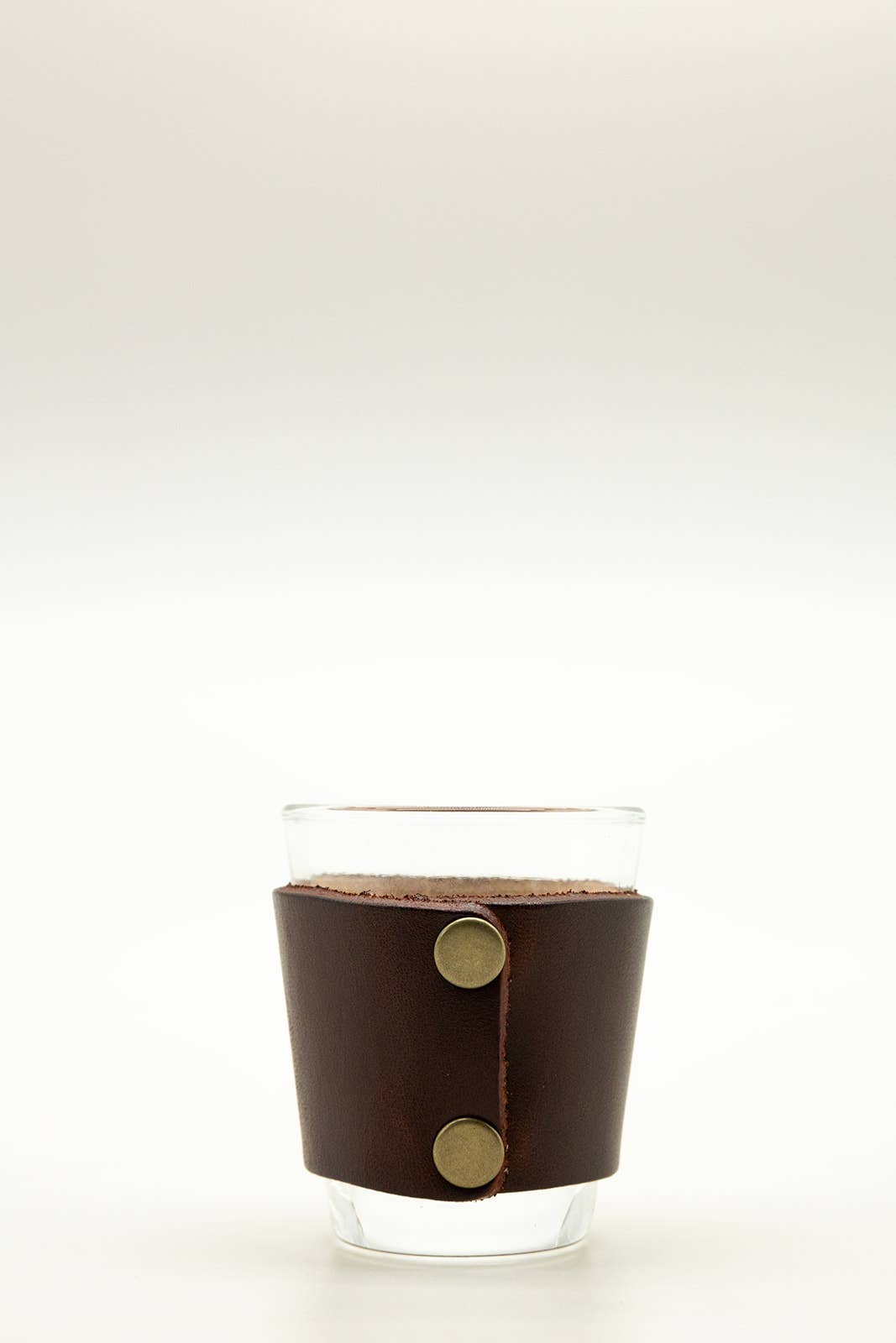 Leather Shot Glass - Flying Duck